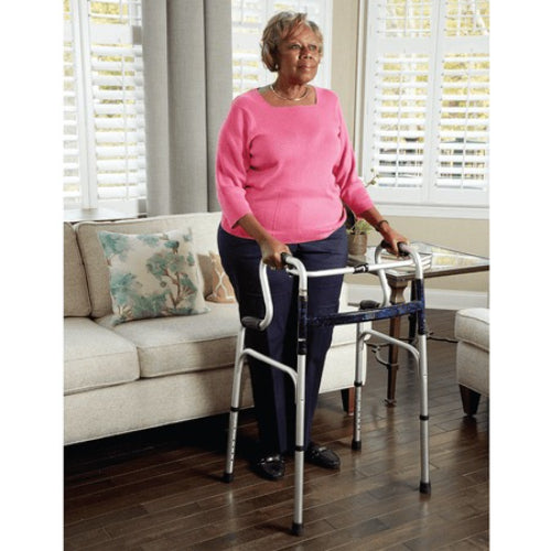 Carex Uplift Adjustable Height Folding Walker