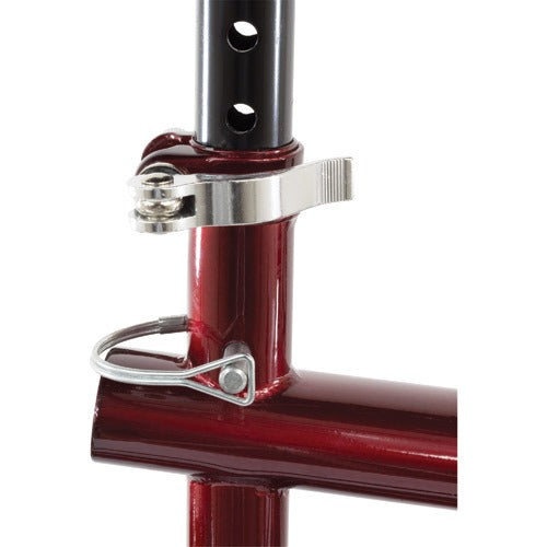 Roscoe Medical Deluxe Knee Scooter, Burgundy