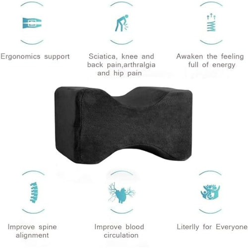 Fovera Knee Pillow Memory Foam