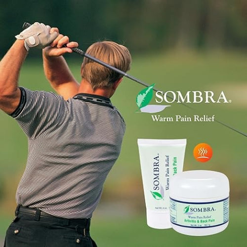 Sombra Warm Pain Relief for Arthritis and Back Pain, 4 Ounces Jar