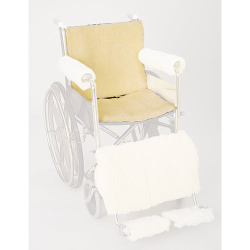 Skil-Care Synthetic Sheepskin Wheelchair Seat & Backrest Pads