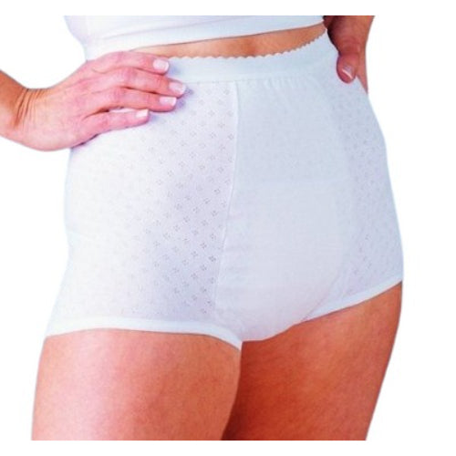 HealthDri Women's Heavy-Duty Cotton Panties, Featuring Reusable Incontinence Solution, Moovkart