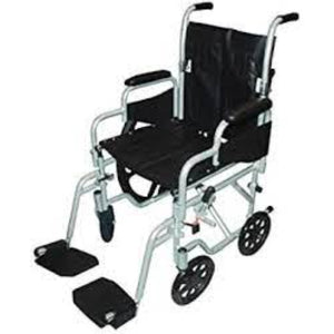 Drive Medical Pollywog Wheelchair/Transport Combination Chair, 18 Inches Hover