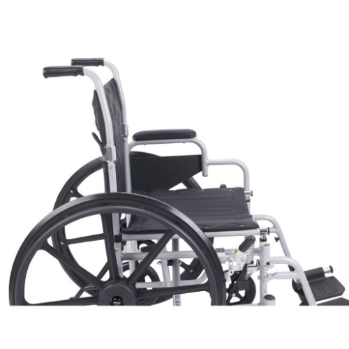 Drive Medical Pollywog Wheelchair/Transport Chair, 20-Inch Seat Width