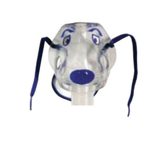 Westmed Disposable Nebulizer with Pediatric Spike Mask and 7-Foot Tubing, Single Use Hover