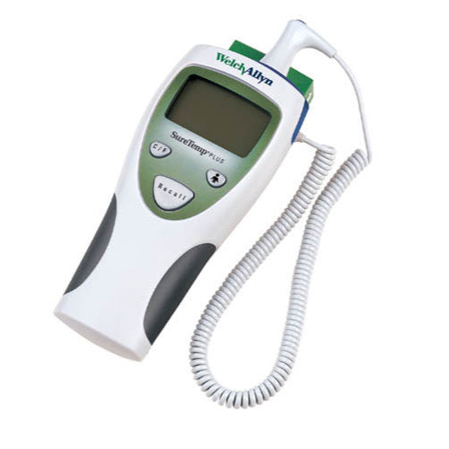 Welch Allyn SureTemp Plus 690 Thermometer with oral probe and 25 probe covers,Moovkart