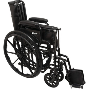 ProBasics K1 Lightweight Wheelchair, 18 x 16  Inches Seat Hover