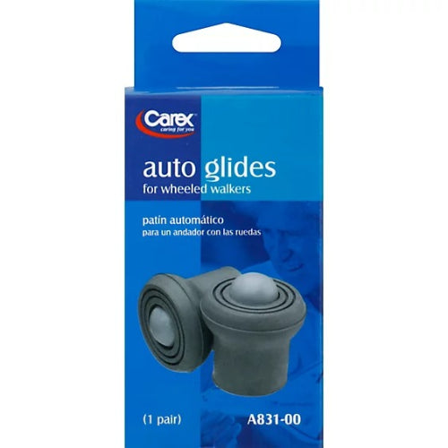 Carex Walker Auto Glides, Pair