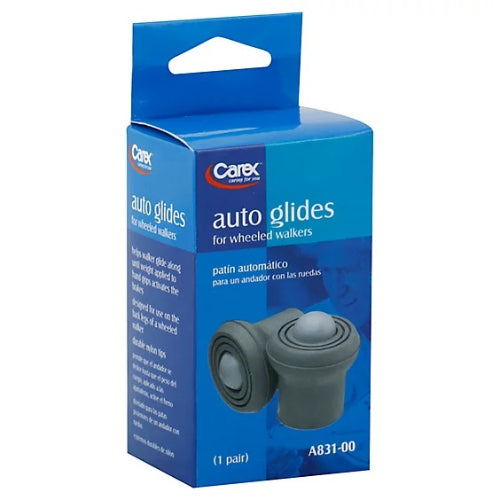 Carex Walker Auto Glides, Pair