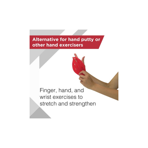 Thera-Band Hand Exercise Xtrainers Red, Beginner, 2 Pack