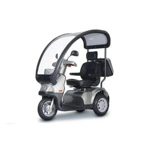 Afikim S3 Touring AT 4 Wheel Compact Luxury Travel Mobility Scooter, With Canopy