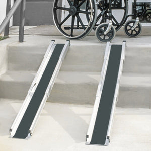 Robooter Retractable Lightweight Portable Powerchair Ramps Hover