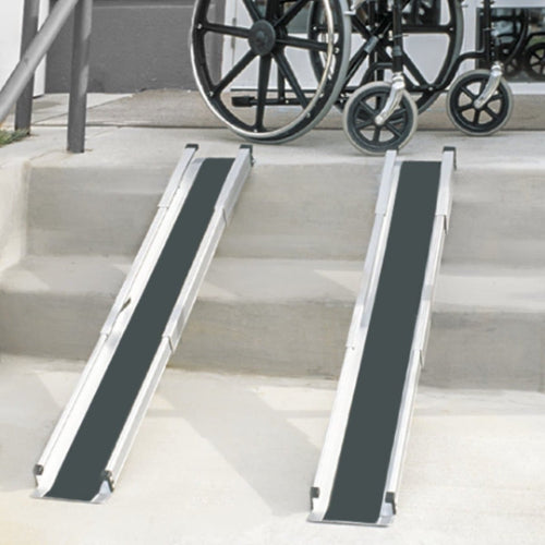 Robooter Retractable Lightweight Portable Powerchair Ramps