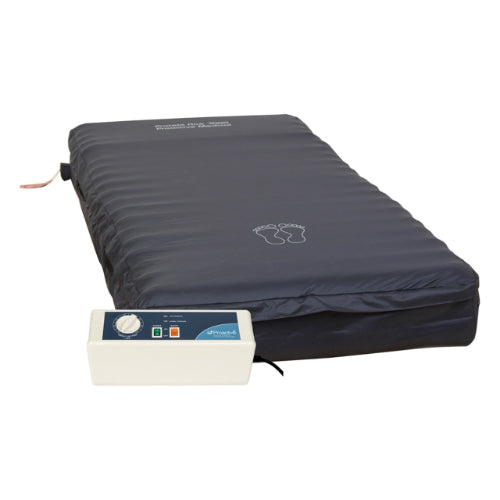 Proactive Medical Protekt Aire 3000 Mattress System for pressure ulcer prevention, featuring low air loss, ideal for optimal care. Moovkart