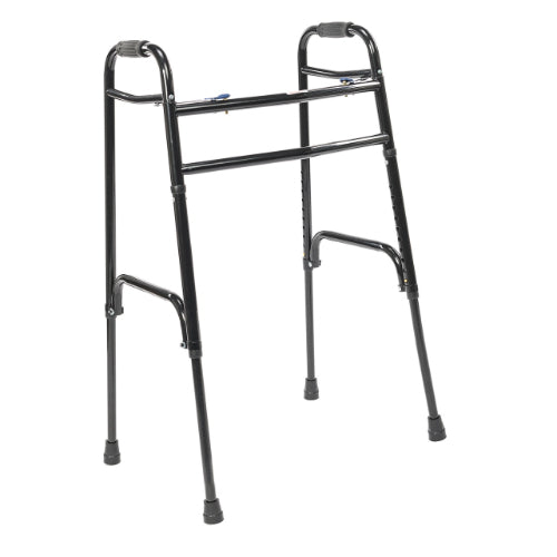 Proactive Medical Protekt Bariatric Two Button Folding Walker, Steel