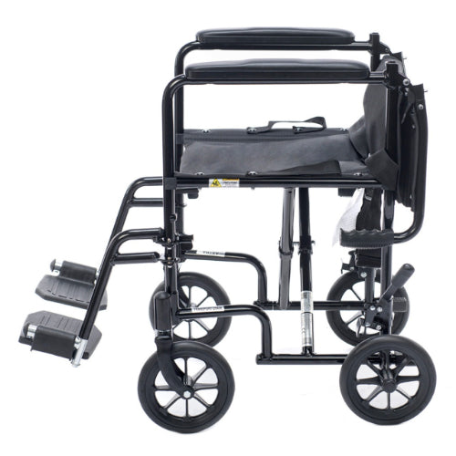 Proactive Medical Astra Aluminum Transport Chair with Nylon seat