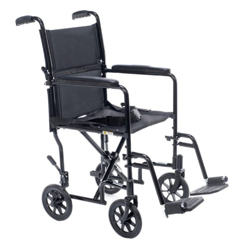 Proactive Medical Astra Aluminum Transport Chair with Nylon seat