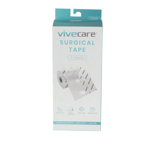 Vive Health Soft Cloth Surgical, Tape 4 x 10 Yards, 3 Rolls