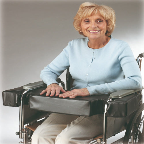 Skil-Care Lap Top 4 Inch Thick Cushion with No Cutouts for Full-Arm Wheelchairs