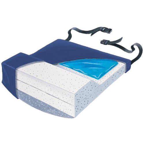 Skil-Care Anti-Thrust Gel-Foam Cushion, Firm Base with Low-Shear II Cover