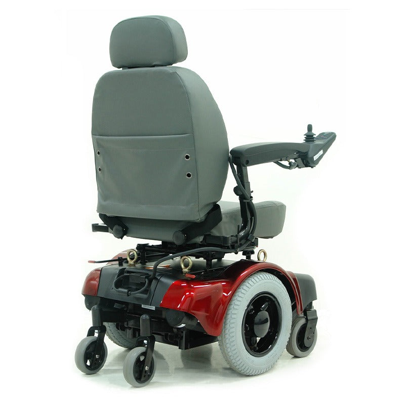 Shoprider 6 Runner Power Wheelchair, 14 Inches, Red