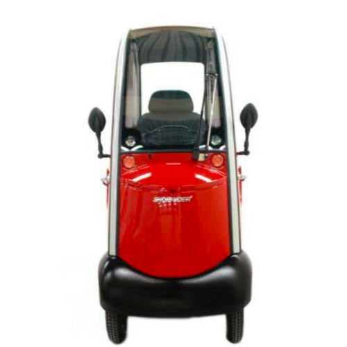 Shoprider Flagship Cabin Mobility Scooter, Red