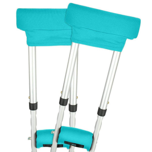 Vive Health Crutch Pads and Hand Grips, Teal