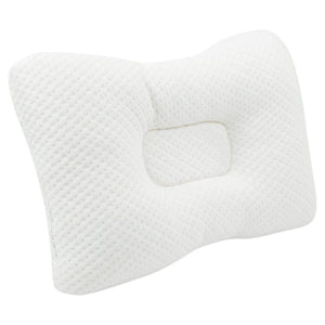 Vive Health Cervical Pillow with Memory Foam Support for Neck Pain Relief, Soft Bamboo Cover