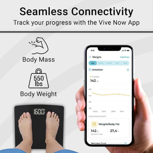 Vive Health Bariatric Scale with Smart Phone Compatible