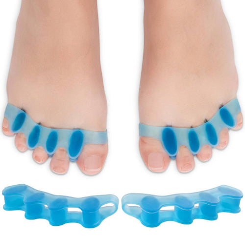 Vive Health Ergonomic Toe Separators for bunions, overlapping toes, and pain relief with a comfortable fit, Moovkart