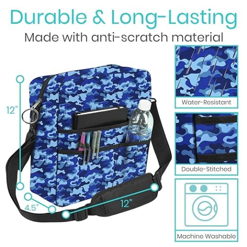 Vive Health Walker Bag, Blue Camo