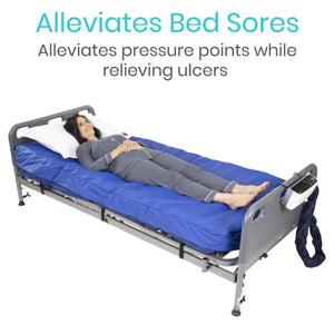 Vive Health Alternating Pressure Mattress, 8 Inches Hover