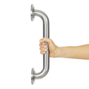 Vive Health Metal Grab Bar, 24 Inches Stainless Steel, Brushed Nickel