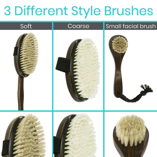 Vive Health Body Brush set Dark