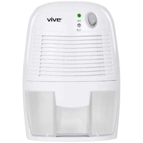 Vive Health Compact white mini dehumidifier