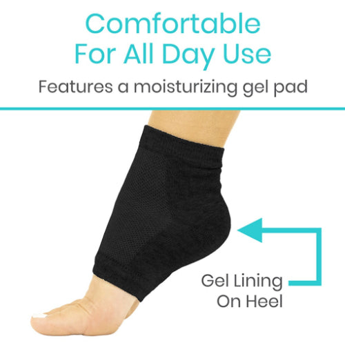 Vive Health Moisturizing Ankle Socks, Standard