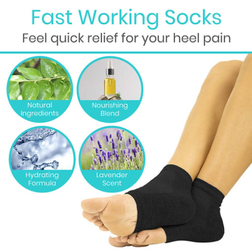 Vive Health Moisturizing Ankle Socks, Standard