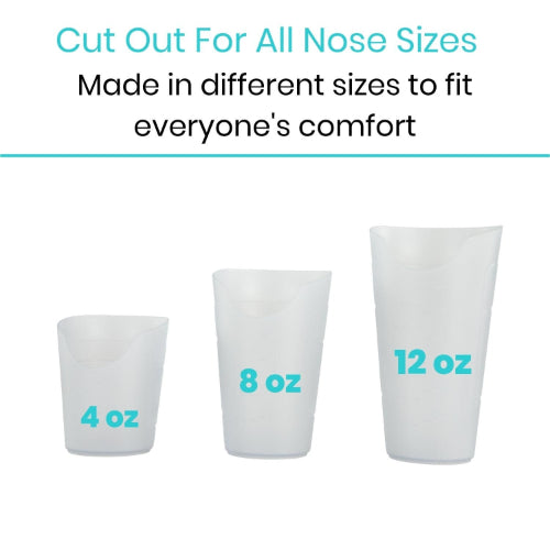 Vive Health Nosey Dysphagia Cup, Set of 3