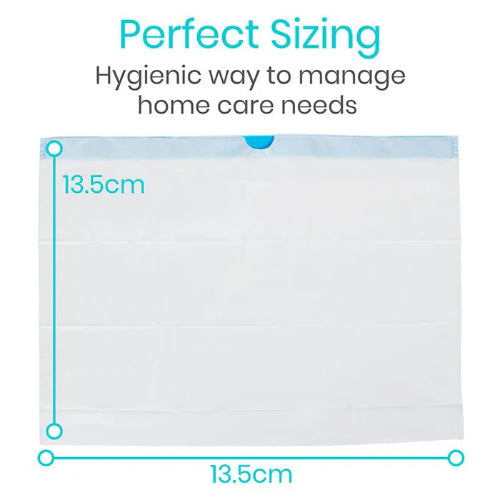 Vive Health Bedpan Liners with Super Absorbent Pads