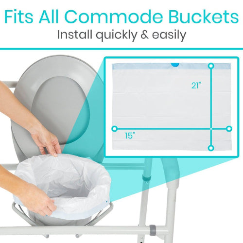 Vive Health Commode Liners Only