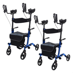 Vive Health Upright Walker, Blue, Pack of 2