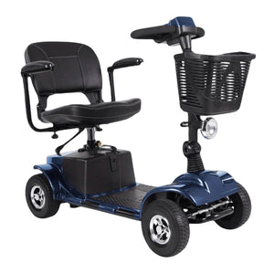 Vive Health 4 Wheel Mobility Scooter Electric Powered Wheelchair Device C-Series, Blue