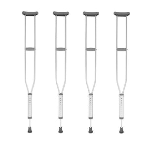 Vive Health Tall Crutches, Adjustable Size for Comfort and Support, Pack of 2