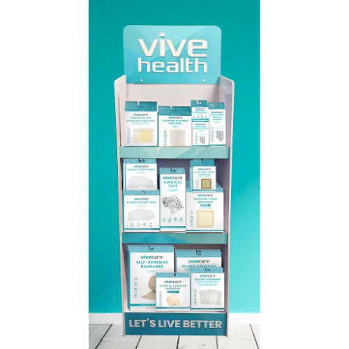 Vive Health Care Floor Display