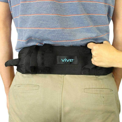 Vive Health Transfer Belt with 6 Handles, Reinforced Nylon