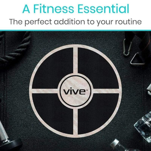 Vive Health Wooden Balance Disc