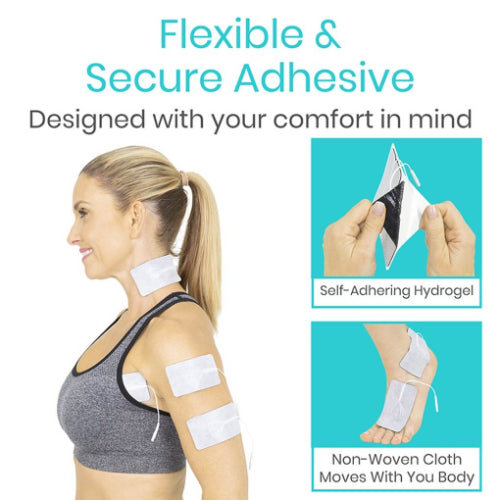 Vive Health TENS Unit Replacement Electrodes