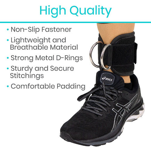 Vive Health Ankle Straps Black