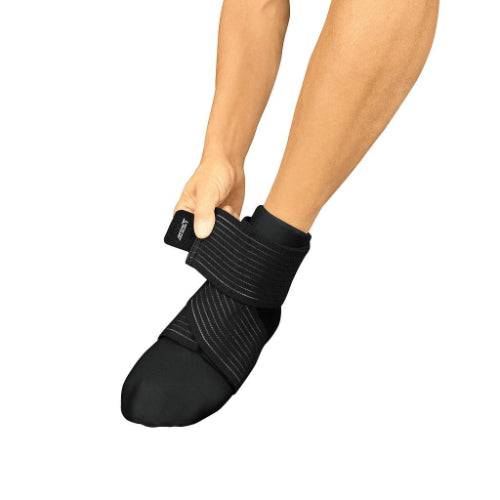 Vive Health Hot and Cold Foot Sleeve for Pain Relief and Compression, Provides Soothing Therapy for Foot. Moovkart