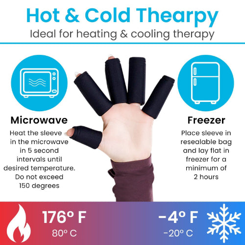 Vive Health Hot and Cold Finger Sleeves